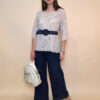 Tunika 40 Avera - cotton lace richelieu - beige