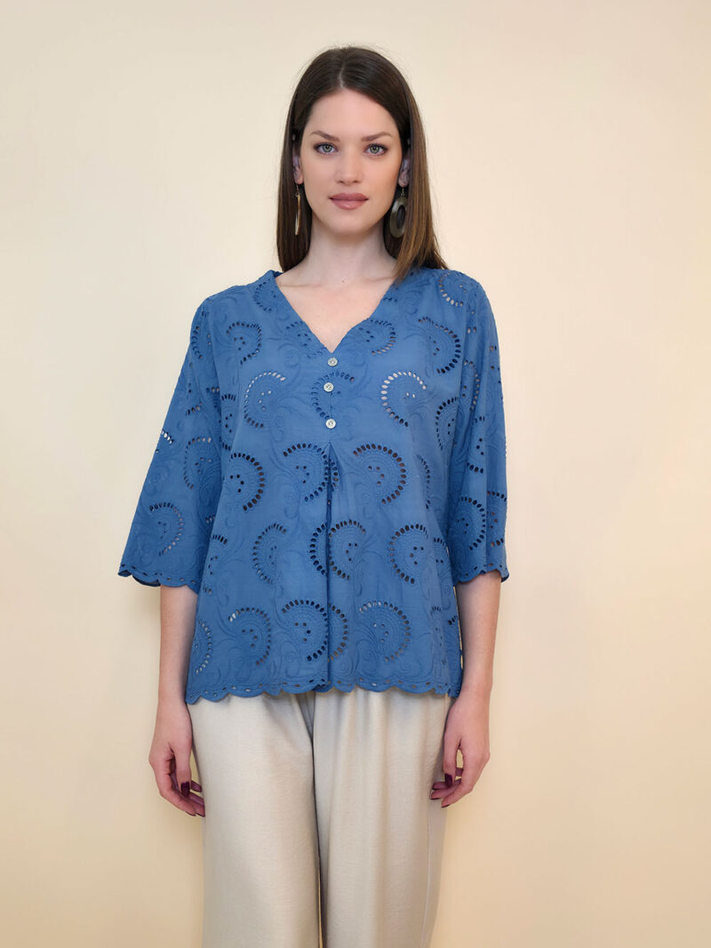 Tunika 42 Camilla - jeans - Slika 2