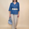 Tunika 42 Camilla - cotton lace richelieu - jeans