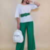 Tunika 40 Avera - cotton lace richelieu - white