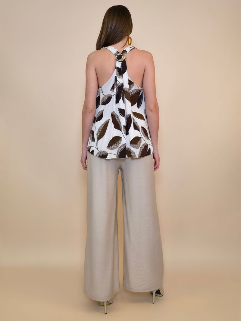 Tunika 39 Socorro - viscose leaves - brown