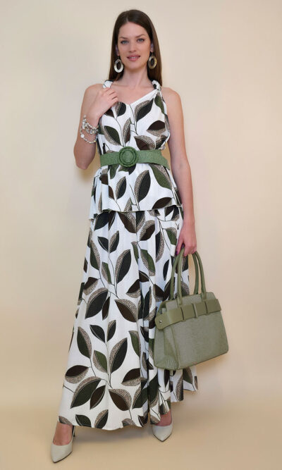 Tunika 39 Socorro - viscose leaves - military