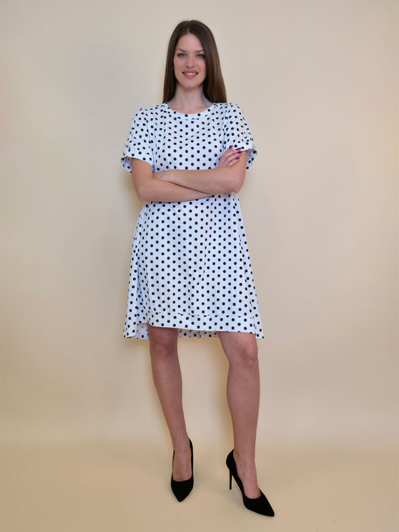 Haljina 32 Tucumcari - cotton tufne - white