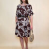 Haljina 36 Harlem - viscose/linen - fango