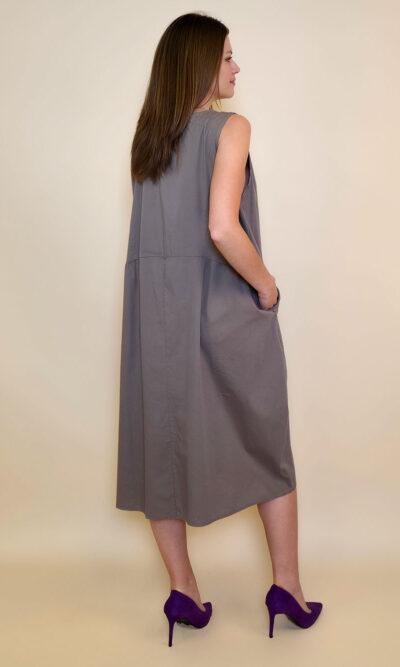 Haljina 40 Rebecca - cotton UN - brown