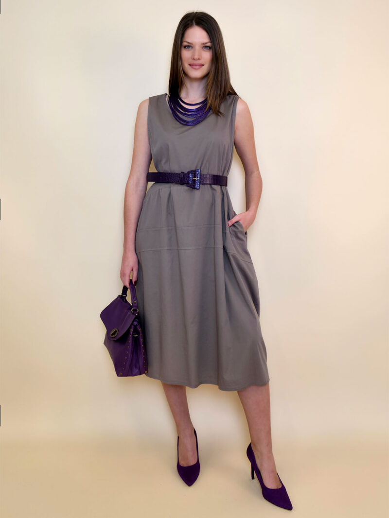 Haljina 40 Rebecca - cotton UN - brown