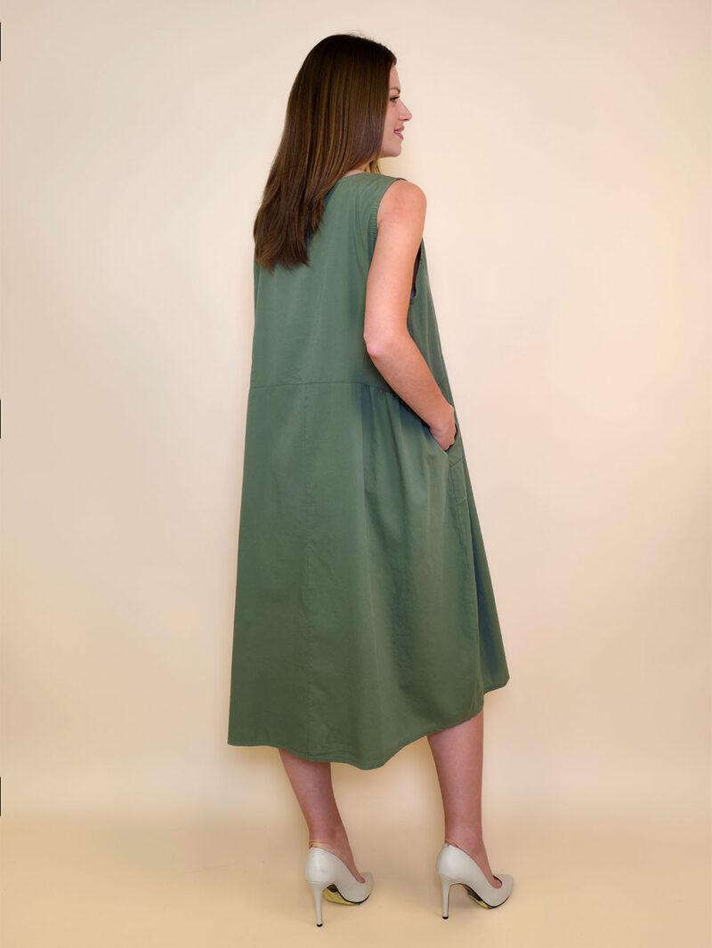 Haljina 40 Rebecca - military - Slika 2