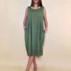 Haljina 40 Rebecca - cotton UN - military