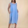 Haljina 40 Rebecca - cotton UN - sky blue