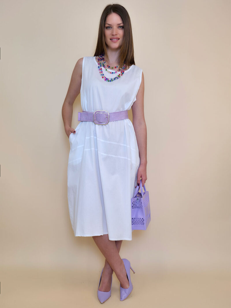Haljina 40 Rebecca - cotton UN - white