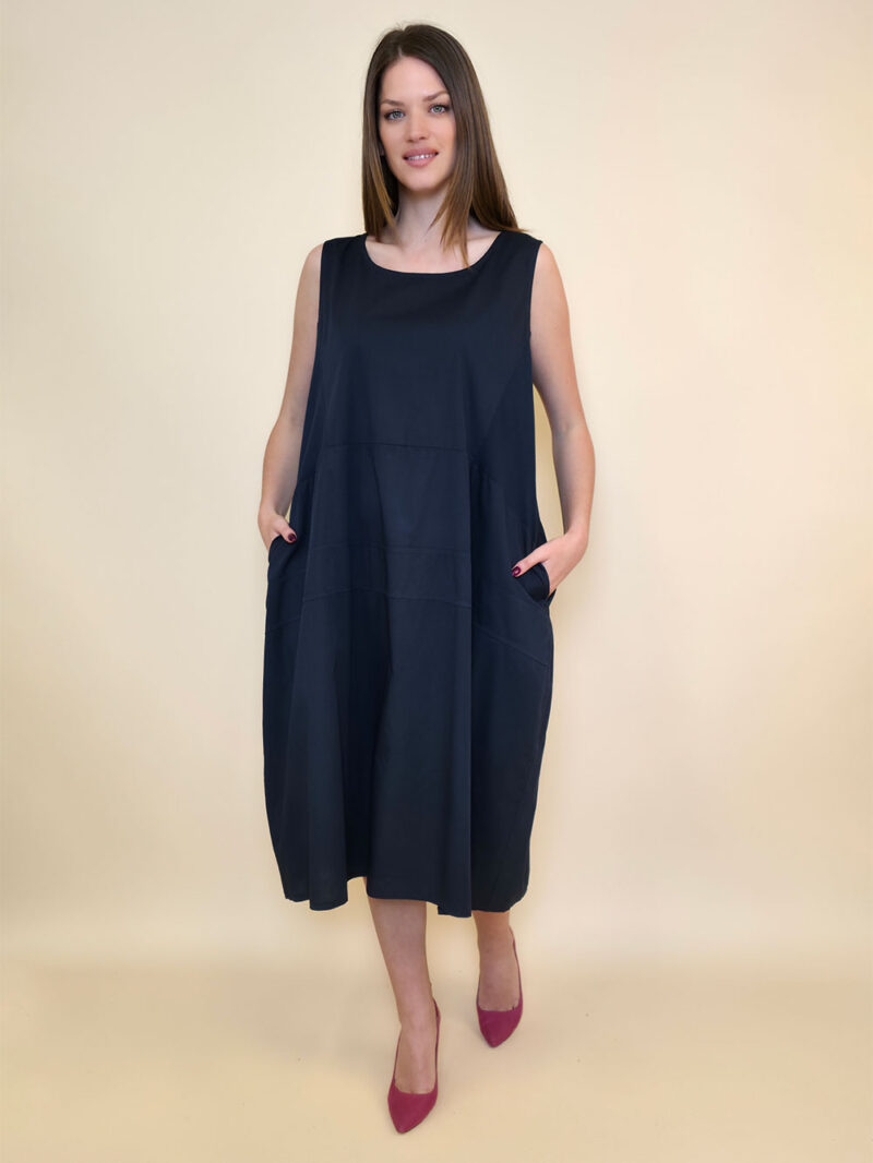 Haljina 40 Rebecca - cotton UN - navy