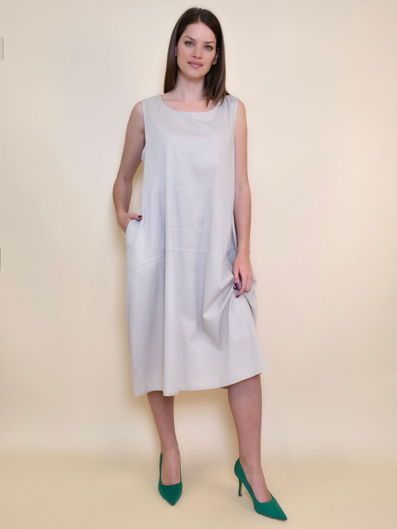 Haljina 40 Rebecca - cotton UN - beige