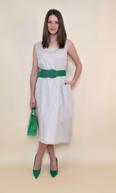 Haljina 40 Rebecca - cotton UN - beige