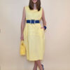 Haljina 40 Rebecca - cotton UN - yellow