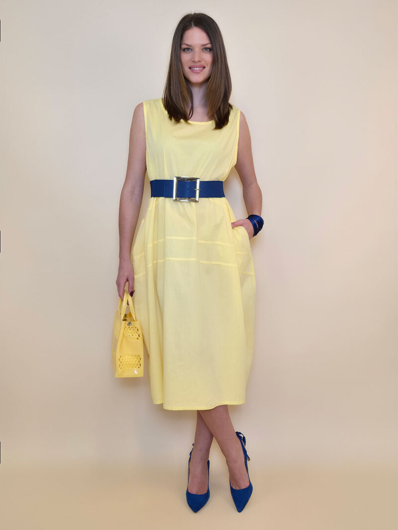 Haljina 40 Rebecca - cotton UN - yellow