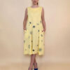 Haljina 40 De Soto - cotton print - yellow