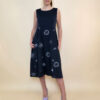 Haljina 40 De Soto - cotton print - navy