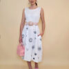 Haljina 40 De Soto - cotton print - white