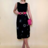 Haljina 40 De Soto - cotton print - black