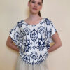 Tunika 40 Avondale - viscose print - navy
