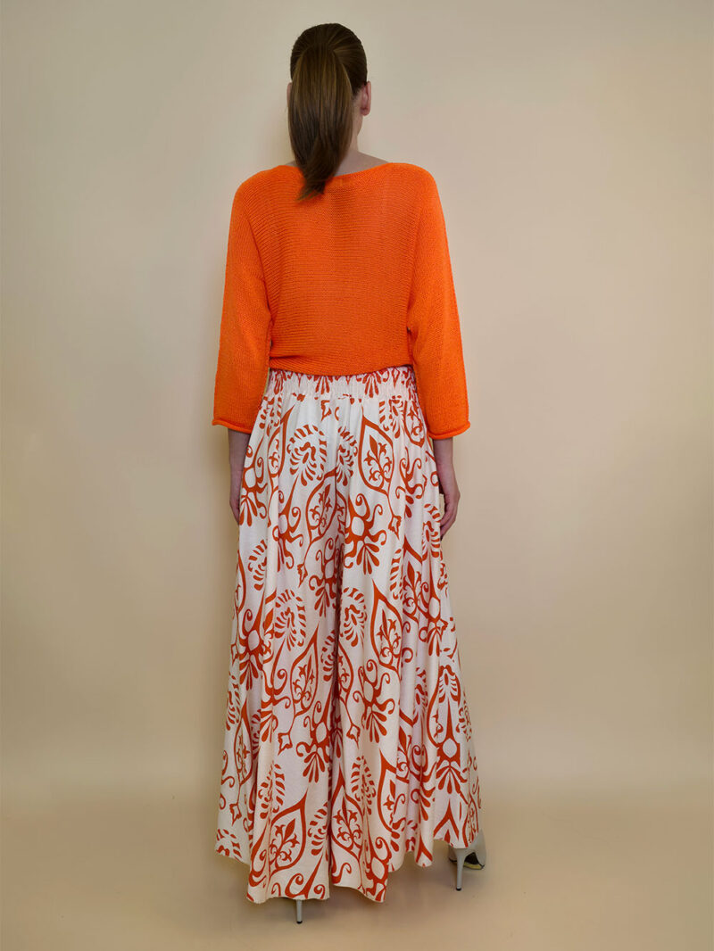 Hlače 48 Claxton - orange - Slika 2
