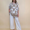 Košulja 54 Lafayette - rayon etno - brown