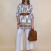 Košulja 54 Lafayette - rayon etno - brown