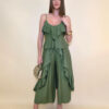 Tunika 40 Florien - viscose UN volani - military