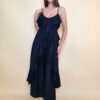 Tunika 40 Florien - viscose UN volani - navy