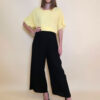 Hlače 32 Gillespie - viscose UN - black