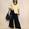 Hlače 32 Gillespie - viscose UN - black