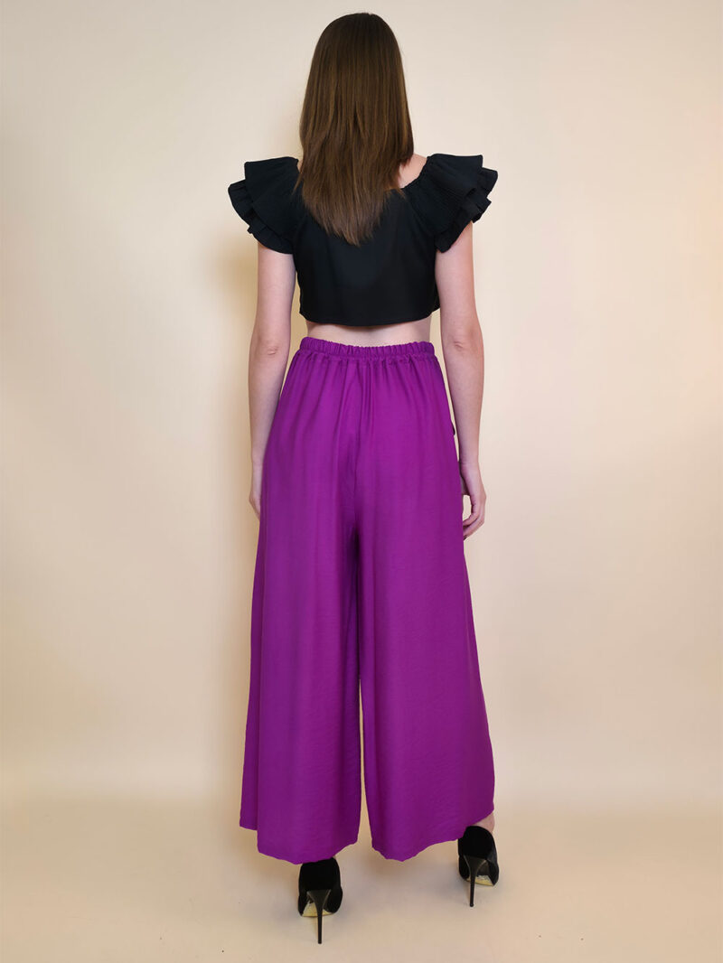 Hlače 32 Gillespie - fuxia - Slika 3