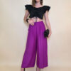 Hlače 32 Gillespie - viscose UN - fuxia