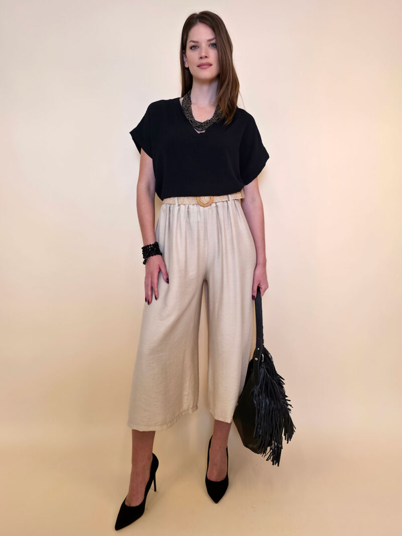 Tunika 36 Larose - tesutto UN - black