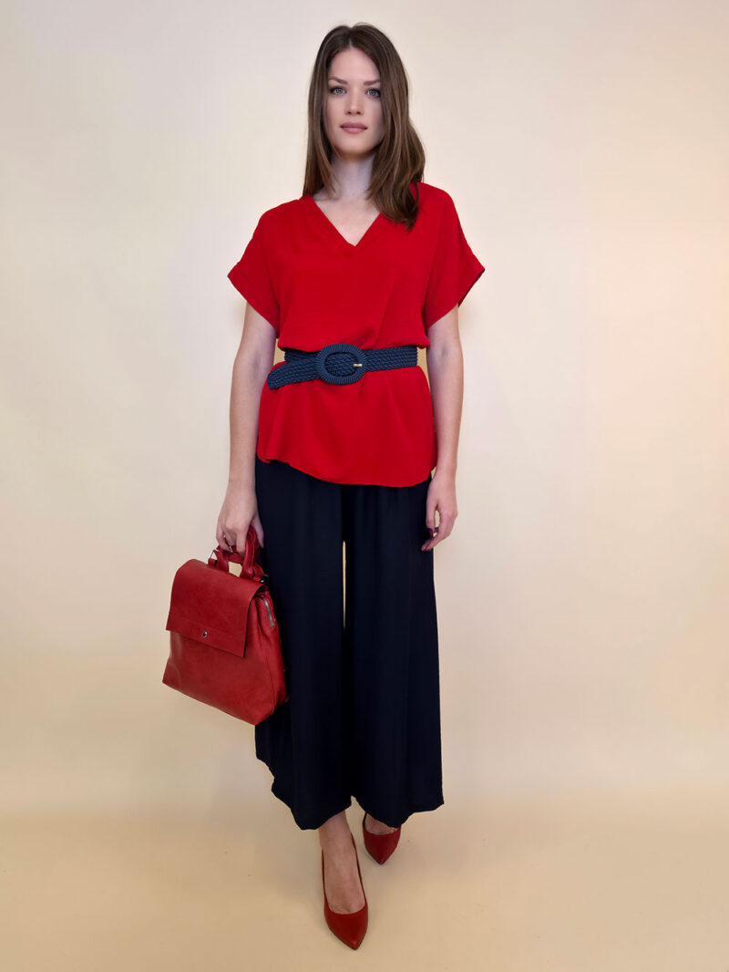 Tunika 36 Larose - tesutto UN - red