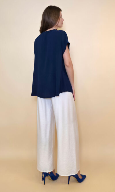 Tunika 36 Larose - tesutto UN - navy