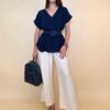 Tunika 36 Larose - tesutto UN - navy