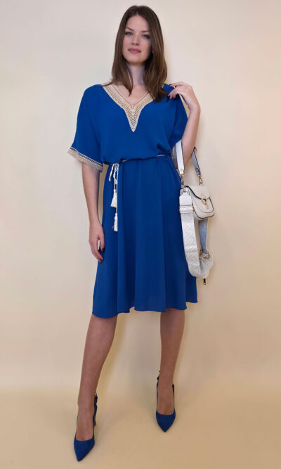 Haljina 56 Alexandria -  tesutto/lace - royal