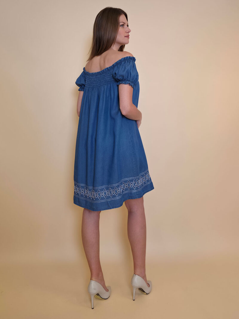 Haljina 48 Graciosa - lyocell UN jeans - blue