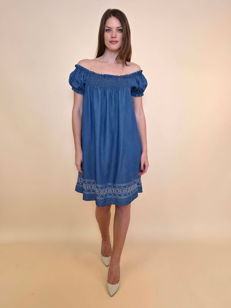 Haljina 48 Graciosa - lyocell UN jeans - blue