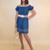 Haljina 48 Graciosa - lyocell UN jeans - blue