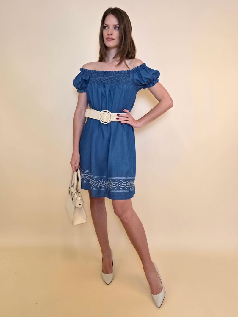 Haljina 48 Graciosa - lyocell UN jeans - blue