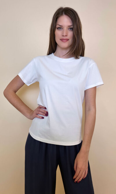 Majica 16 Mamou - cotton UN - white