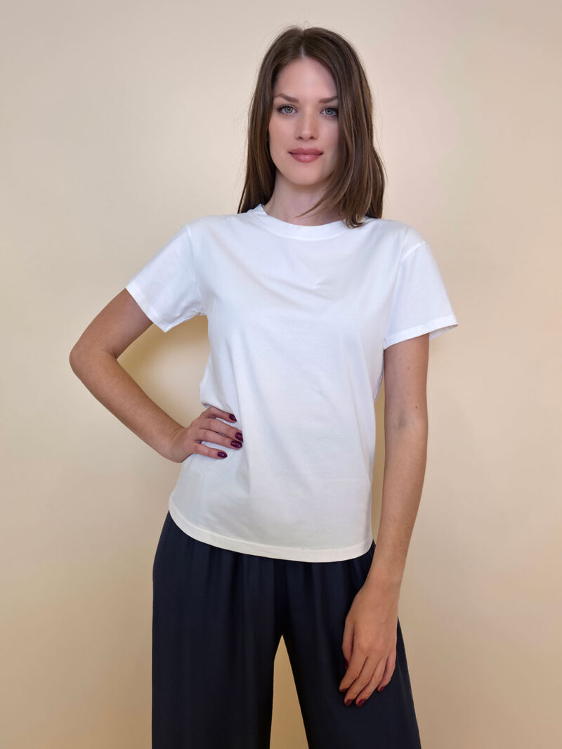Majica 16 Mamou - cotton UN - white