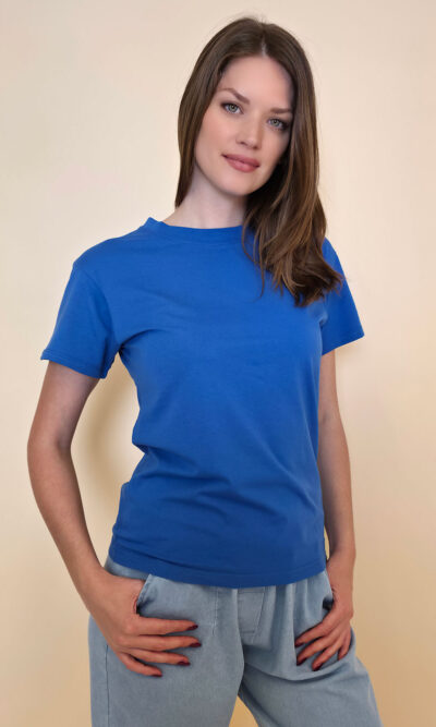 Majica 16 Mamou - cotton UN - royal
