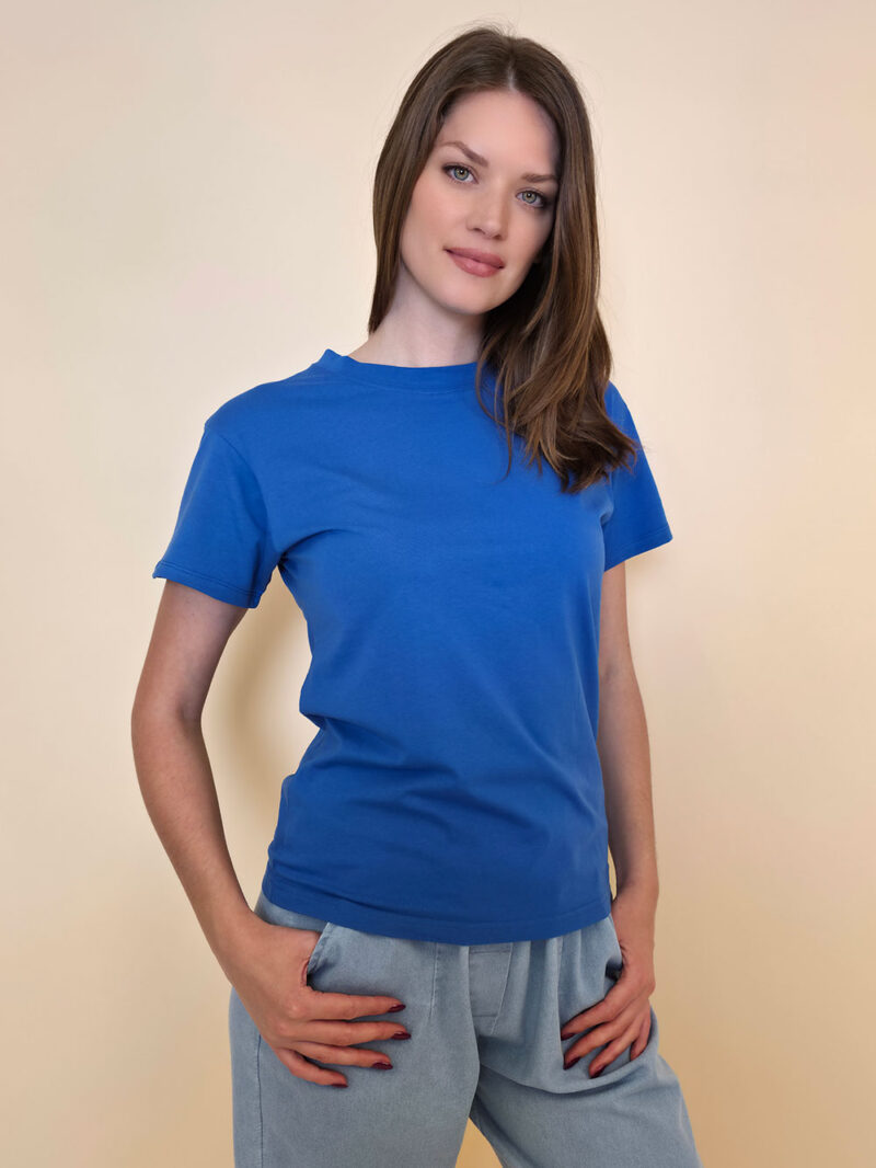 Majica 16 Mamou - cotton UN - royal