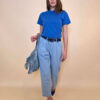 Majica 16 Mamou - cotton UN - royal