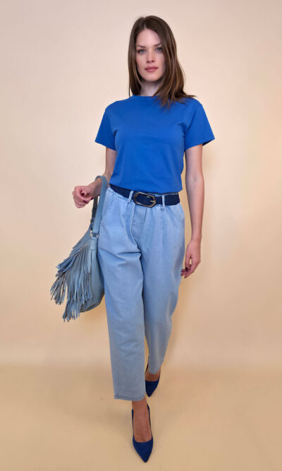 Majica 16 Mamou - cotton UN - royal
