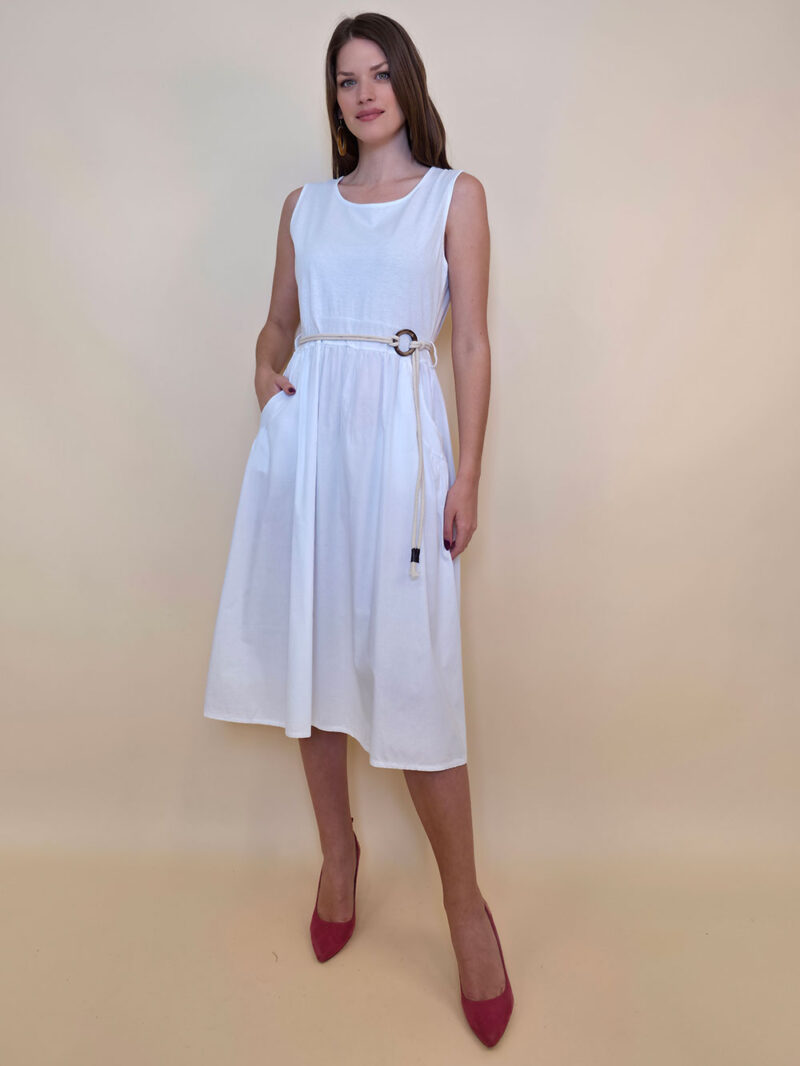 Haljina 40 Macadoo - white - Slika 3