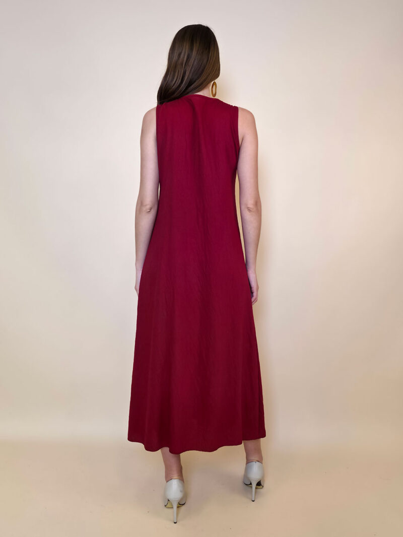 Haljina 48 Vidalia - viscose UN bizne - india red